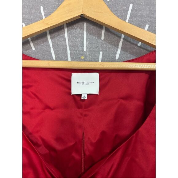 The Collection By Reformation Cherry Red Winchester Top - Picture 5 of 10